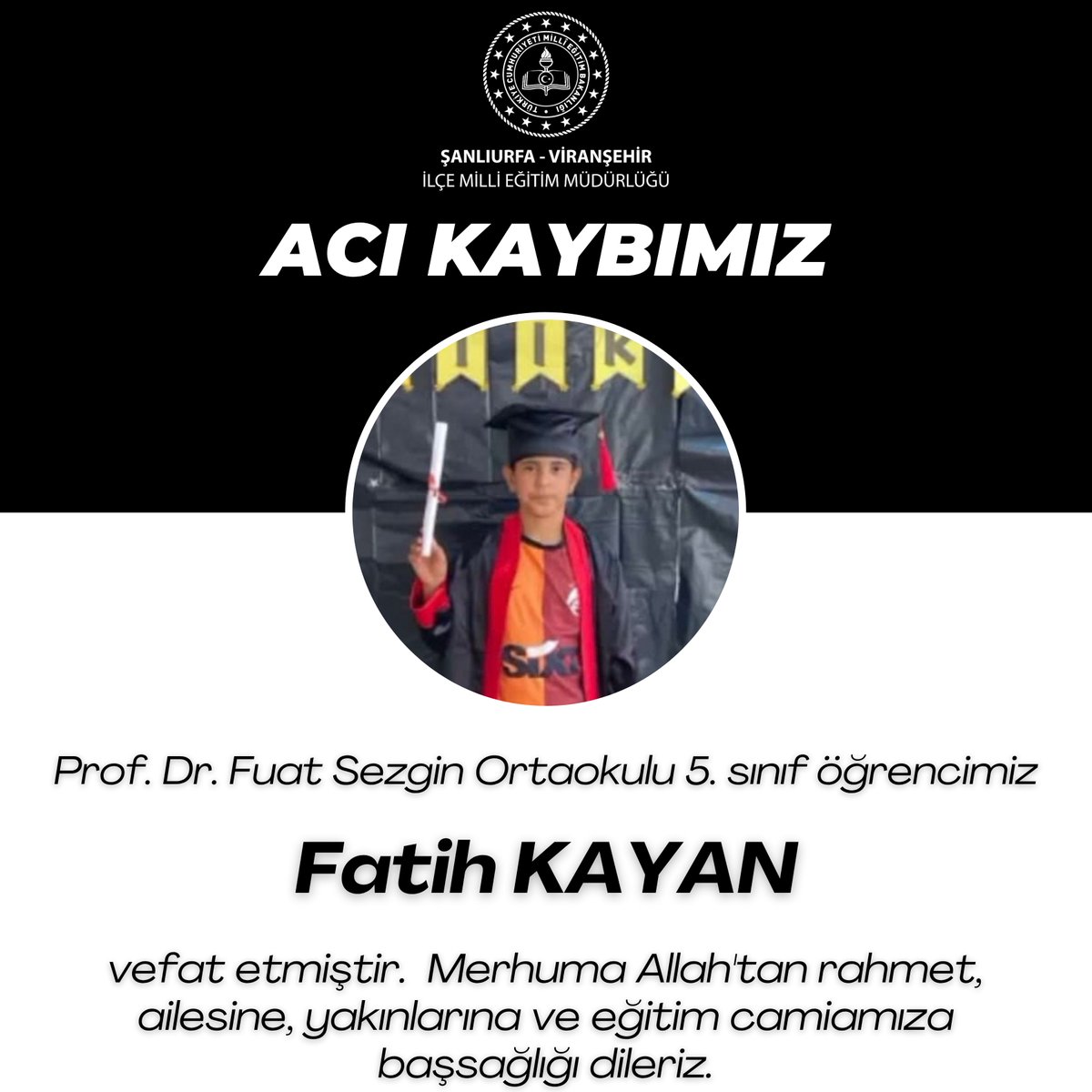 Viranşehir İlçe Milli Eğitim Müdürlüğü (@viransehirmem) on Twitter photo 