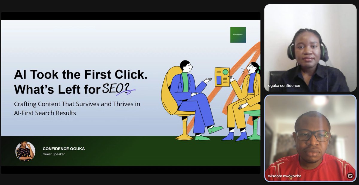 AI took the First click, and it is starting now

Join the call via this link lu.ma/fyaps0f5