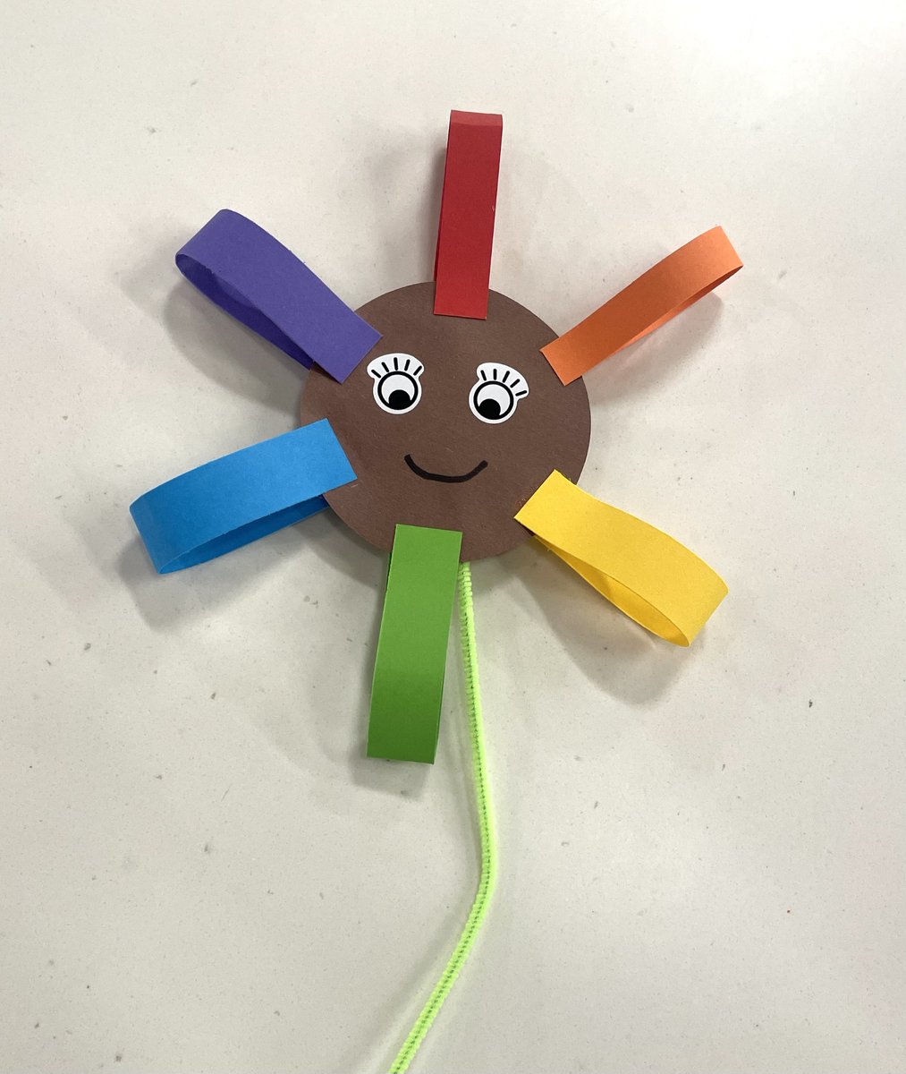 Stop by Youth Services to make this cheerful flower! Supplies available on the craft table beginning at 10:00am.