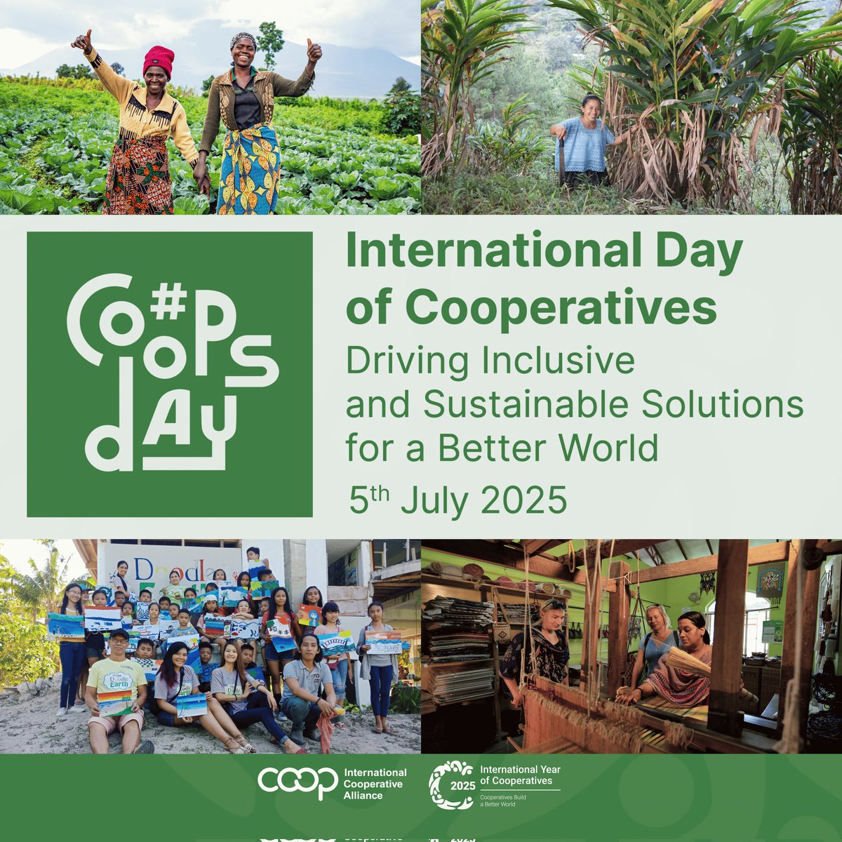 Time to celebrate all the amazing #coops that produce the delicious <a href="/FAIRTRADE/">Fairtrade Intl</a> treats we enjoy everyday. 
<a href="/KuapaKokoo/">Kuapa Kokoo</a> <a href="/CONACADO/">Grupo CONACADO</a> <a href="/coopuk/">Co-op</a> <a href="/FairTradeNation/">Scottish Fair Trade</a>