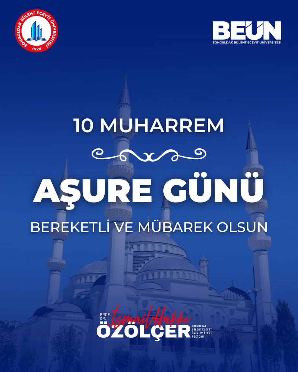 Aziz Milletimizin ve tüm İslam âleminin Aşure gününü en kalbî duygularımla tebrik ediyorum.   

Muharrem ayının başta Filistin olmak üzere dünyanın çeşitli yerlerinde Müslüman kardeşlerimize yönelik devam eden zulmün sona ermesi ile  devam eden tüm savaşların bitmesine vesile