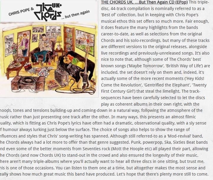 ChrisPope99's tweet photo. Top review of ‘ But Then Again ‘in Fear & Loathing #thechordsuk #butthenagain https://t.co/hyzIbvjRMy