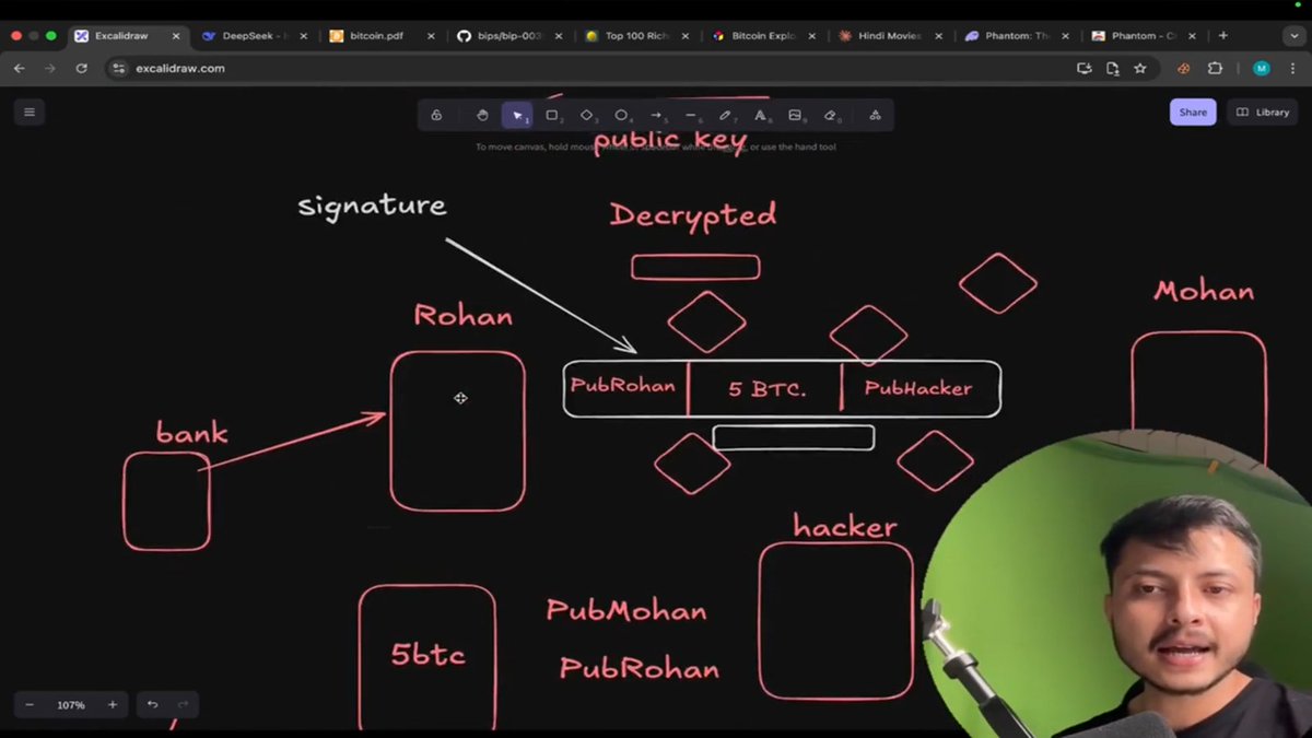 hridewel's tweet image. #Blockchain Day 5

• UTXOs = unspent outputs, not balances
• Must spend full UTXO, get change back
• SPV wallets use block headers + Merkle proof
• No full blocks needed
• Lightweight but secure
• Notes on #notion n #hashnode

#letsconnect #Web3 #Crypto #Bitcoin #Nexus