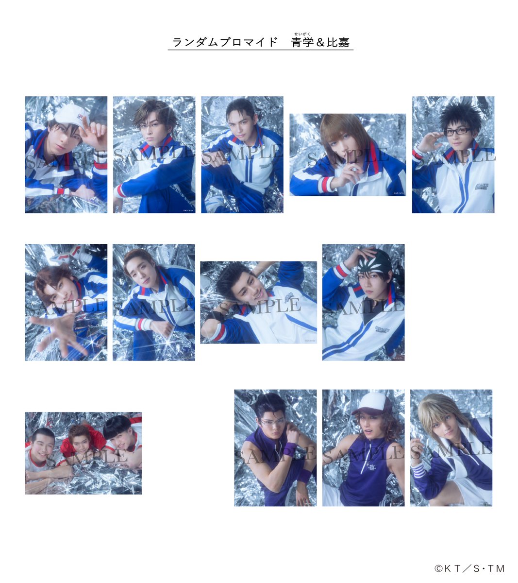 テニミュ 全国氷帝公演グッズ紹介🎾】 「オリジナルランダムブロマイド