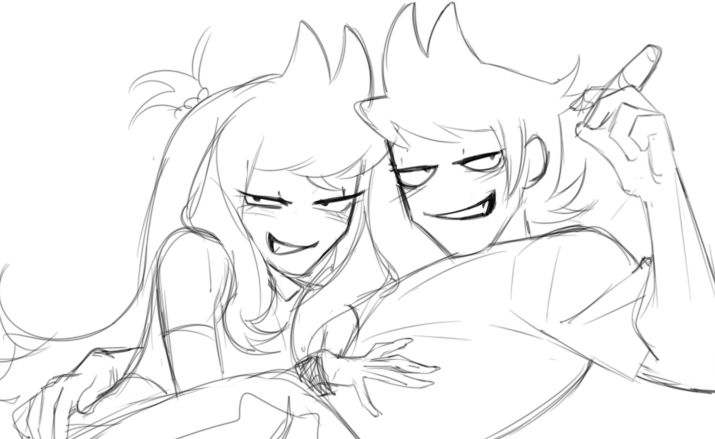 lantan_fish's tweet image. I liked drawing him with fangs, so I drew some more
#eddsworld
