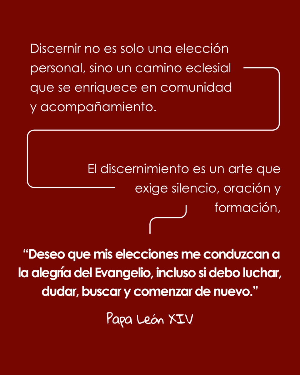 🧭 ¿Qué me mueve de verdad? ¿Cómo reconozco la voz de Dios en medio del ruido?

La familia agustino recoleta se une a la Red Mundial de Oración del Papa y comparte la intención de este mes: formarnos en el arte del discernimiento.
Inspirados por san Agustín y su experiencia