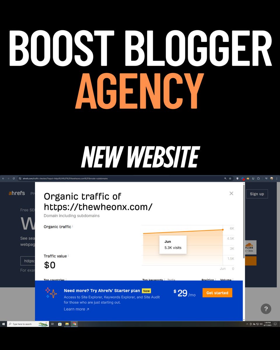 TheBoostBlogger's tweet image. 📣 New Site Available for Guest Posting – Affordable Rates!
 🔗 Website: thewheonx.com
 📈 Traffic: 6.2K+
 ⏱ TAT: 24 Hours
 🌐 DA: 34+
 📊 DR: 0
 📄 Full Sheet:
 docs.google.com/spreadsheets/d…
 📞 Contact: +92 329 1185953
 📧 Email: boostbloggerofficial@gmail.com