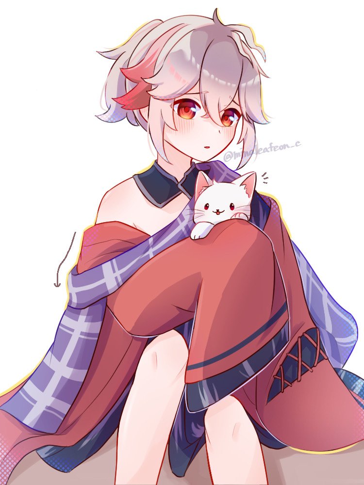 友の服を着る万葉🍁 妄想…