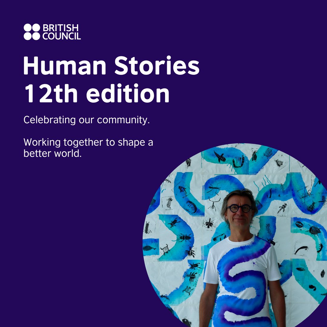 The new edition of #HumanStories is here! 🌍✨

Meet five inspiring individuals whose journeys demonstrate how our work in education, the arts, and youth engagement makes a difference.

📖 Read their stories: ow.ly/XxBA50WiWFx