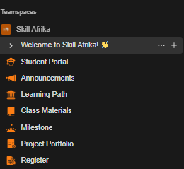 BuildsnFlows's tweet photo. One common question for any new person interested in @skillAfrika is "How can I join?" 🤔
 I built a dedicated Notion space designed to answer exactly that question, providing a clear onboarding path.
@omoalhajaabiola 
A thread🧵⤵ https://t.co/GIqsTmFY8I