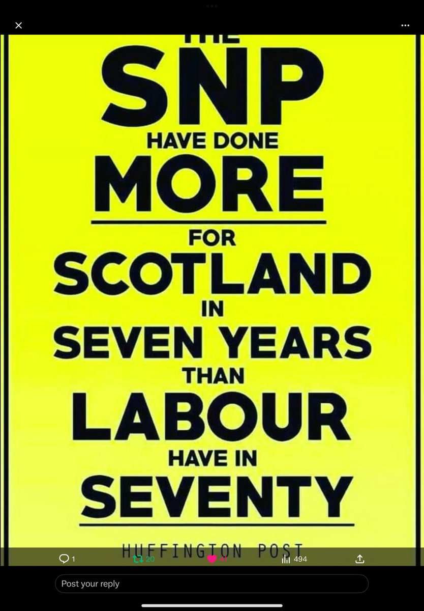 The SNP ⁦<a href="/theSNP/">The SNP</a>⁩ have done more for Scotland 🏴󠁧󠁢󠁳󠁣󠁴󠁿 than Labour ever did in 70 years of shameful incompetence when they were in government around Scotland 🏴󠁧󠁢󠁳󠁣󠁴󠁿!