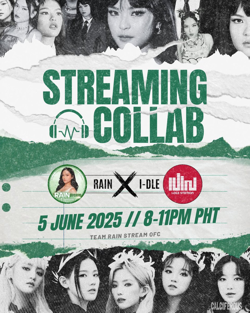 Raindears and Shippers!

🎧 Join our exciting streaming collaboration on Stationhead with I-DLE Station — hosted by us!

📍 Stationhead Link: share.stationhead.com/n12gff2x0800

Let’s stream, vibe, and show our support together! 💚💙
#RainCelmar