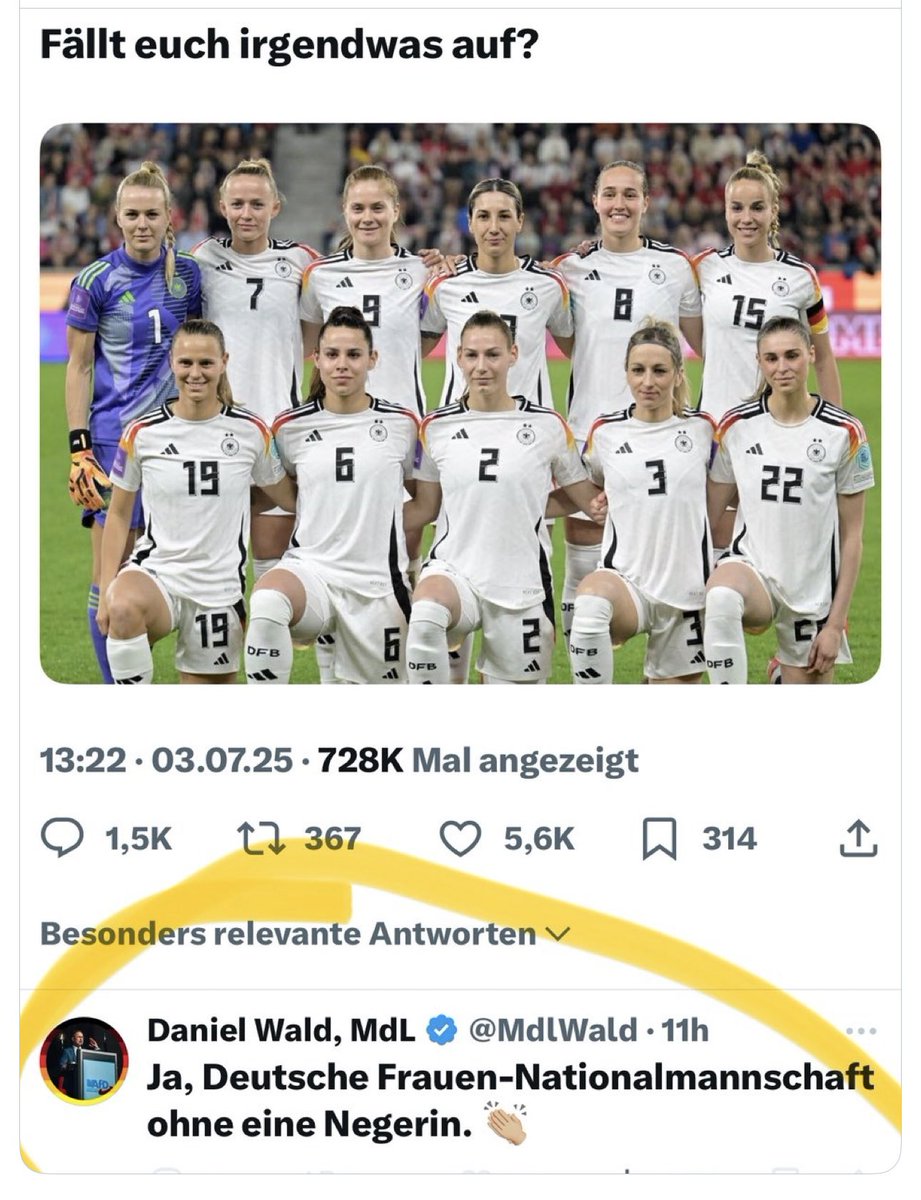 Die #AFD unterscheidet sich nicht von der #NSDAP Nur das Feindbild haben sie ausgetauscht. Damals Juden, heute Migranten. Sie fühlen sich privilegiert, übergeordnet und dadurch legitimiert, ihr rassistisches und menschenverachtendes Weltbild hemmungslos zu verbreiten.
