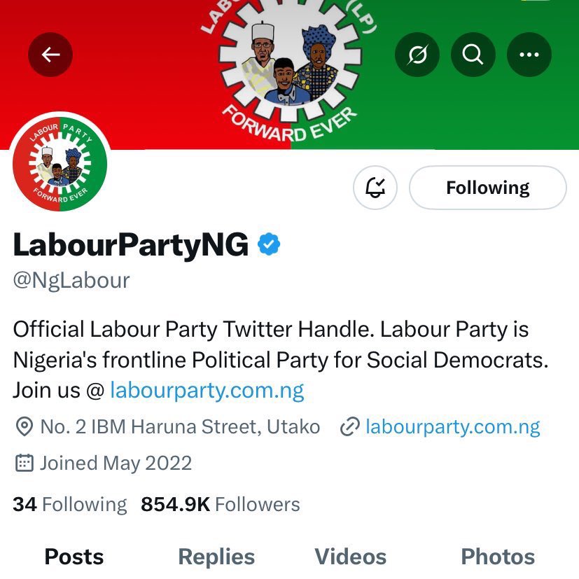 Let's massively unfollow and block this nuisance called <a href="/NgLabour/">LabourPartyNG</a> account. Obidient family we have the number, oya let go.