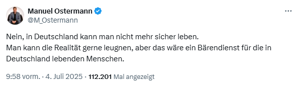 Ganz ehrlich: Würde sich ein Freund von mir derartig äußern, würde ich zu einer Therapie raten.
