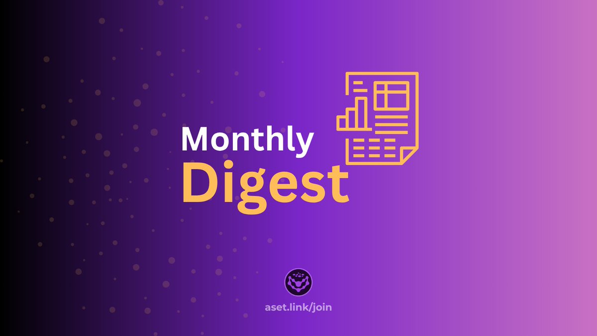 June was packed (or is *Packed* now a cliché?) ✅

• 11 new issuers joined our tokenization list
• We showcased AssetLink OS at NFC Summit Lisbon
• Spaces, collabs, &amp; community growth
• Spin &amp; Win goes live, users stacking daily 🎯

Catch up on it all ⬇️