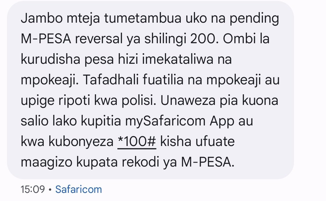 maitha_masha's tweet photo. @Safaricom_Care this is really unfare,someone sends money to a wrong person,your contacted then you tell huyo mtu aongee na aliyepokea https://t.co/qkAYoUhtSD are such a disguss to your https://t.co/U5NcylbueG huyu mtu asiposhika simu? Mna upizi mwingi sana nyinyi. https://t.co/6gu52mSQZ6