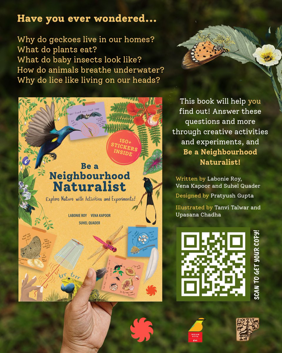 Just popping in here to bring to your attention this new nature activity book for young adults (8yrs+) that we have been working on. 
It should also be in book stores across the country soon. We hope this will help you and your kids/students connect with local nature around you!