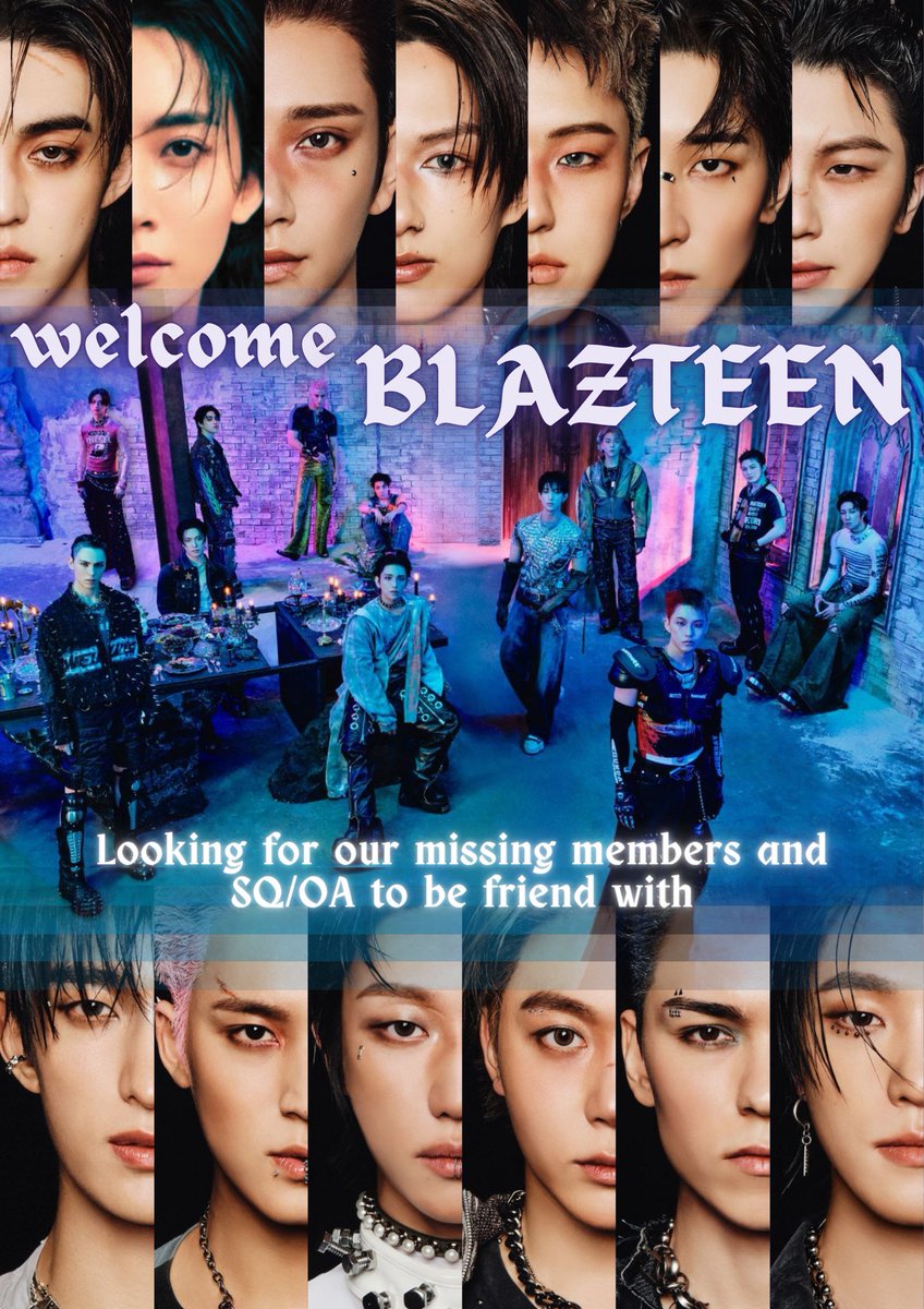 🔥 A repost fuels the fire!

𝑩𝑳𝑨𝒁𝑻𝑬𝑬𝑵 is still incomplete — and maybe you're the one we've been looking for.
We're calling out those meant to run loud, fast, and bright with us. See the alt for details.

We're also open to OA/SQ who want to be friends with us. Thank you!