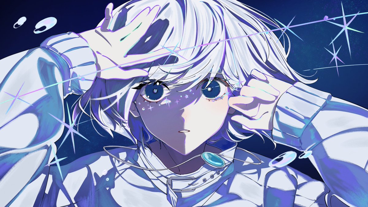 「星が涙を隠す夜に」
イラストで参加させていただきました！
最高にかっこいい～！ので是非！聴いてください！