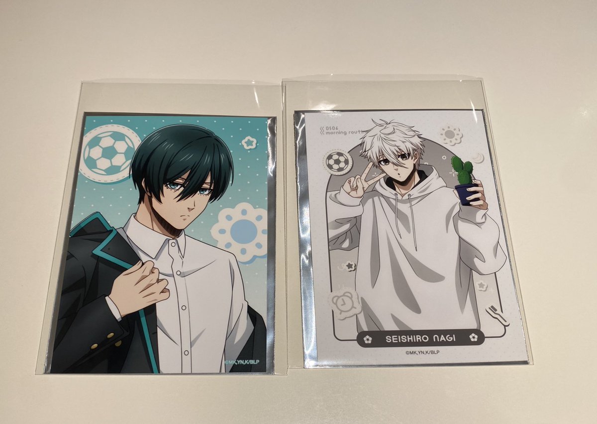 【交換】ブルーロック モーニングルーティン ブロマイド

譲…凪、凛

求…冴＞潔(どちらもアップ優先)

本日池袋手渡し、もしくは郵送希望です。
検索からもお気軽にお声かけください！