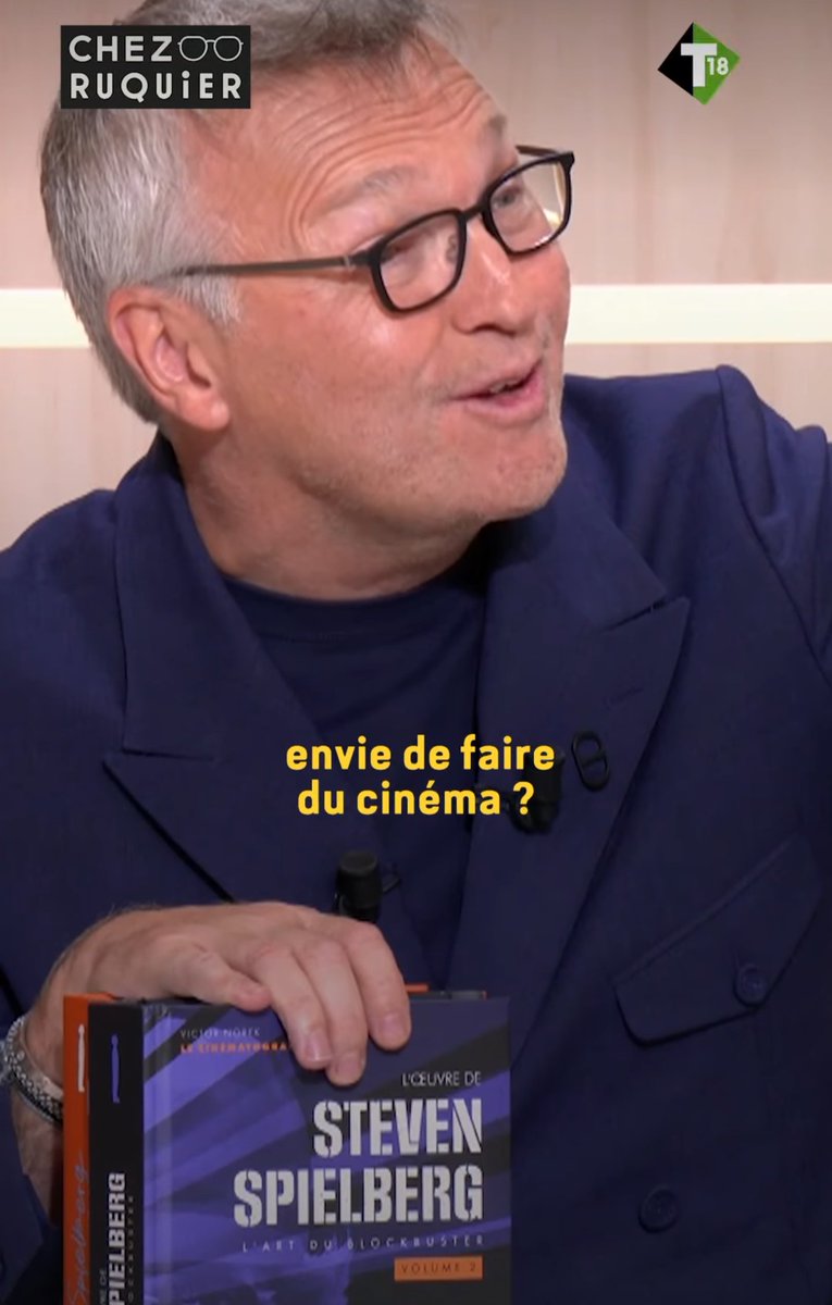 On parle cinéma avec <a href="/ruquierofficiel/">Laurent Ruquier</a> ce soir sur T18 à 20h !! ❤️