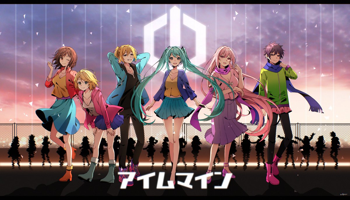 nApio_7910's tweet image. #100曲ボカロ絵チャレンジ
72 アイムマイン / halyosy