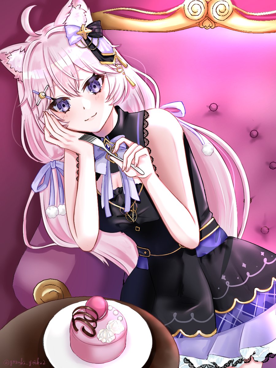 Delicious cake🍰
#nyanart