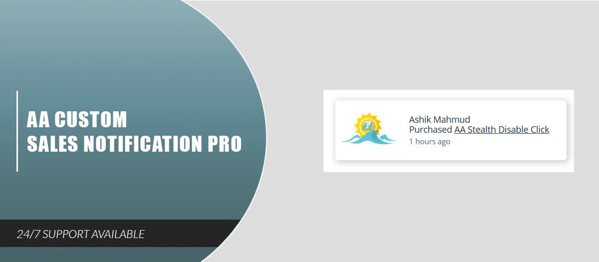 joomlaking4u's tweet image. #Best Sales Proof Notify Module for #Joomla #Website
Check here : aaextensions.com/product/aa-cus…

#Caturday #SaturdayStyle #SaturdaySweat #SaturdaySpecial #SaturdaySale #SaturdayNight #SaturdayNightFever #SaturdayShoutOut #Brazil #TrendingNow #Germany #European #Europe #Trending