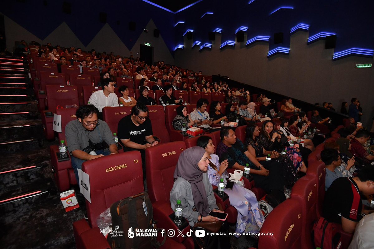 LEADING THE WAY IN PROMOTING MALAYSIA THROUGH GLOBAL CINEMA

Click news facebook.com/share/p/16Nwti…

#MyMOTAC #TaatSetia
#MySeniBudaya #VM2026
#MalaysiaTrulyAsia #VisitMalaysia2026
#RancakkanMADANI
#MADANIBekerja