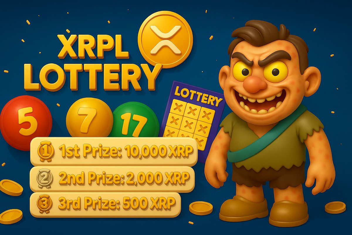 Holding an XRPL LOTTERY ticket is more than just a gamble 🎟️💰

It’s your pass to collabs, and that sneaky chance of luck creeping up behind you 🍀👀

Here are the 10 Lucky LOTTERY numbers that won a FREE WL spot in the upcoming <a href="/JoeyXRP_/">Joey_XRP</a> Mint. 
ᴹᵃᵏᵉ ˢᵘʳᵉ ʸᵒᵘ ᶠᵒˡˡᵒʷ