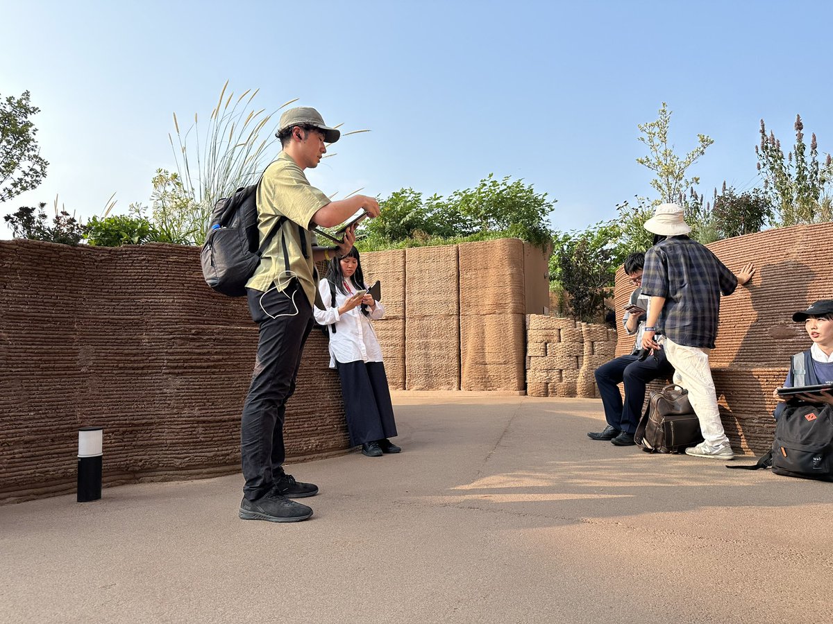 さあトイレ4、土の3Dプリントです
#建築情報学会