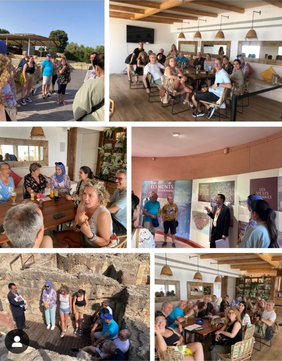 A final de curs els alumnes d'Anglès 2 del @cfa_el_vendrell van visitar la Vil·la romana dels Munts d'Altafulla. El projecte Interrelació els va dur a trobar-se presencialment amb els del <a href="/cfareus/">宮﨑</a> després d'haver-se conegut digitalment. Gràcies també a @argostgn.