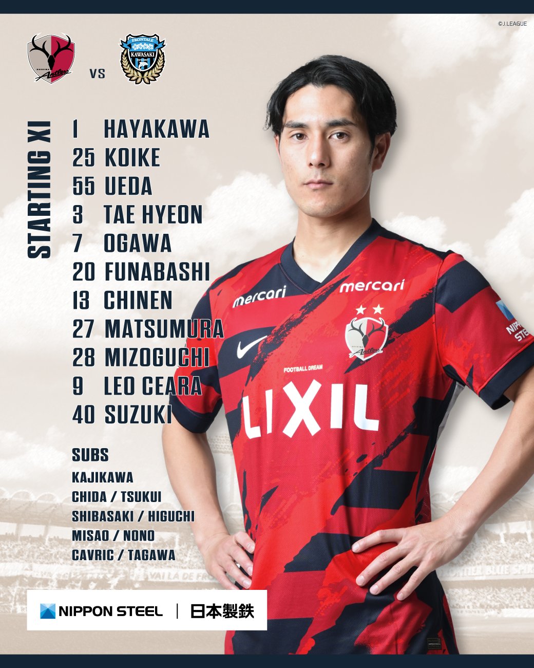 鹿島アントラーズ 鹿島アントラーズ】Ep.38 MATCH DAY supported by JVCKENWOOD