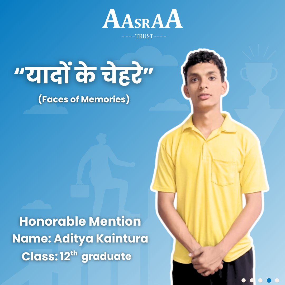 We're proud of Ariza Mirza (1st) &amp; Shivani (3rd) from our Girls' Shelter Home for winning the #StoryWriting contest by #DoonLibrary! 
Aditya from Boys' Shelter Home earned an Honourable Mention. 
Congrats to all three for making us proud! 
#StoryWritingChampions #AasraaKidsShine