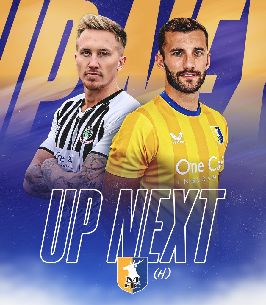 Retford United (@retfordunited) on Twitter photo ๐๐ ๐๐๐๐ ๐ <a href="/mansfieldtownfc/">Mansfield Town FC</a> 
On Tuesday we take on League Oneโs Mansfield Town at Cannon Park, 19:00 KO!
๐๏ธ Tickets are still available to buy online via this link tinyurl.com/ynu8syx6
But will also be available to purchase on the gate when it opens at 17:30.
#UTB ๐ค ๐๐ ๐๐๐๐ ๐ <a href="/mansfieldtownfc/">Mansfield Town FC</a> 
On Tuesday we take on League Oneโs Mansfield Town at Cannon Park, 19:00 KO!
๐๏ธ Tickets are still available to buy online via this link tinyurl.com/ynu8syx6
But will also be available to purchase on the gate when it opens at 17:30.
#UTB ๐ค