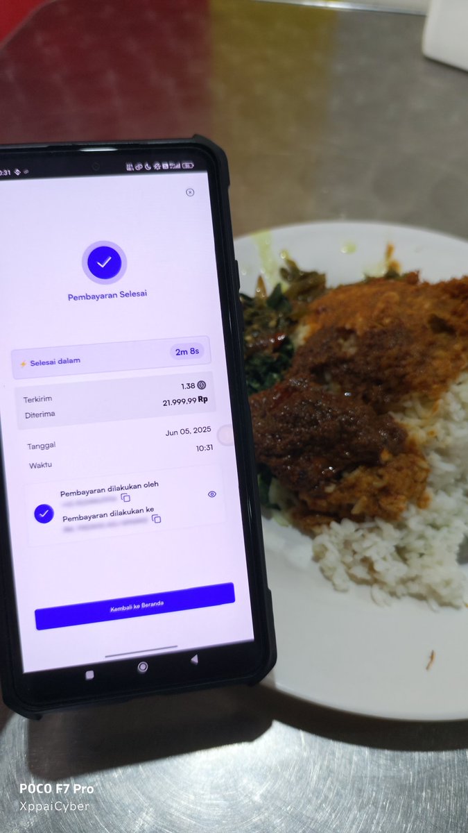 xppaicyber.eth (@oppaicyber) on Twitter photo Naspad onchain
dari dulu kepikiran, kapan ya ada layanan yang bisa bayar produk indonesia pake usdc. well there is now <a href="/p2pdotmeID/">P2P.me Indonesia</a>, maksimalin potensi qris & p2p.
more detail : indo.p2p.me
#QRISdariUSDC Naspad onchain
dari dulu kepikiran, kapan ya ada layanan yang bisa bayar produk indonesia pake usdc. well there is now <a href="/p2pdotmeID/">P2P.me Indonesia</a>, maksimalin potensi qris & p2p.
more detail : indo.p2p.me
#QRISdariUSDC