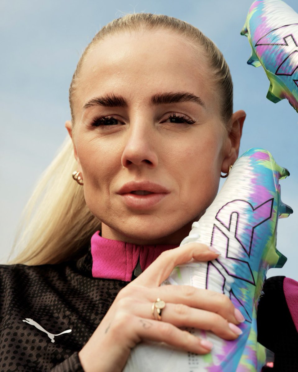 pumafootball's tweet image. Locked in. Women’s Fit 2.0 mode: activated. @AlexGreenwood
