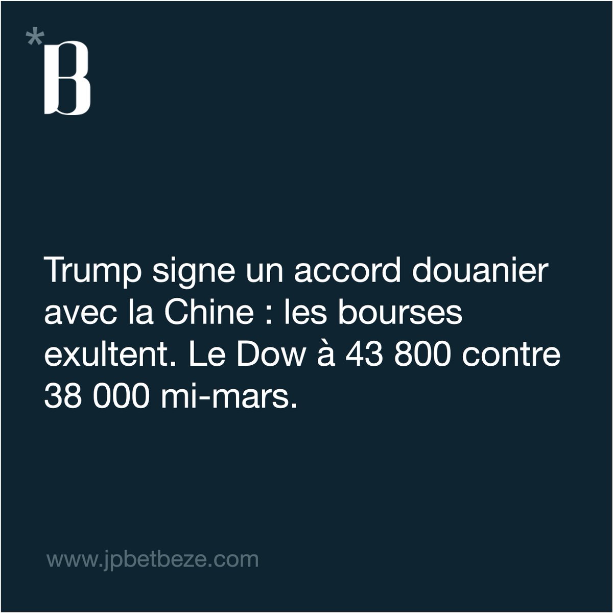 #accord #USA #Chine