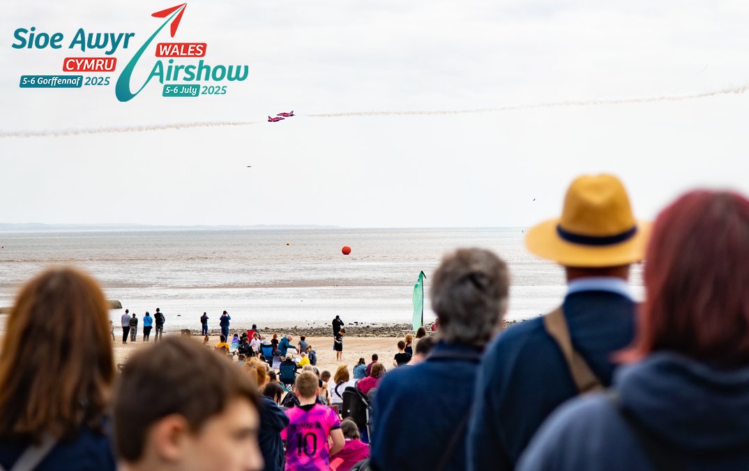 Diweddariad am y tywydd
I’r rhai ohonoch chi sy’n mwynhau Sioe Awyr Cymru, peidiwch â phoeni – cynhelir Sioe Awyr Cymru 2025 o hyd, er gwaethaf y tywydd!