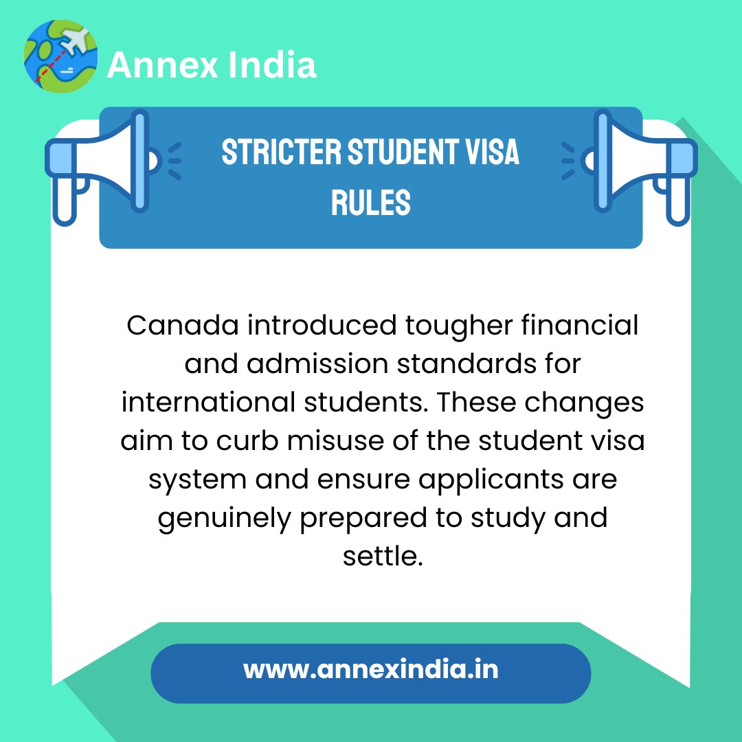 Annex_India_'s tweet photo. Immigration 2025: Big Changes You Need to Know.#CanadaImmigration
#ExpressEntry2025 #PNPUpdates
#StudentVisaCanada #ImmigrationNews #CanadaPR
#StudyInCanada #WorkInCanada
#AnnexIndia #IRCCUpdates
#CanadaVisa #MoveToCanada
#CanadaBound #SkilledWorkersCanada #FutureInCanada https://t.co/UDVdY2VqnX