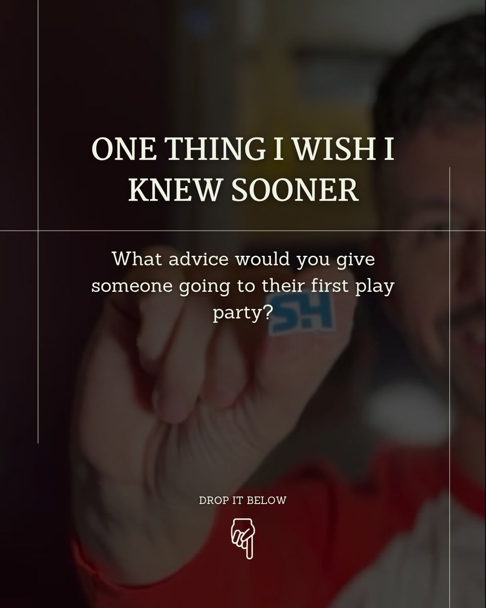 Your first play party isn’t just about what happens in the room:

It’s about how you feel walking in, how you communicate, how you hold your boundaries, and how you look after yourself after.

It’s easy to feel like everyone else has it figured out. Truth is, most of us just