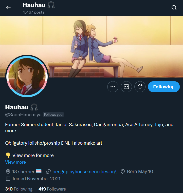 𝞀𝙚𝙣𝙜𝞾 (find me @ kamiigusa.bsky.social) tweet media