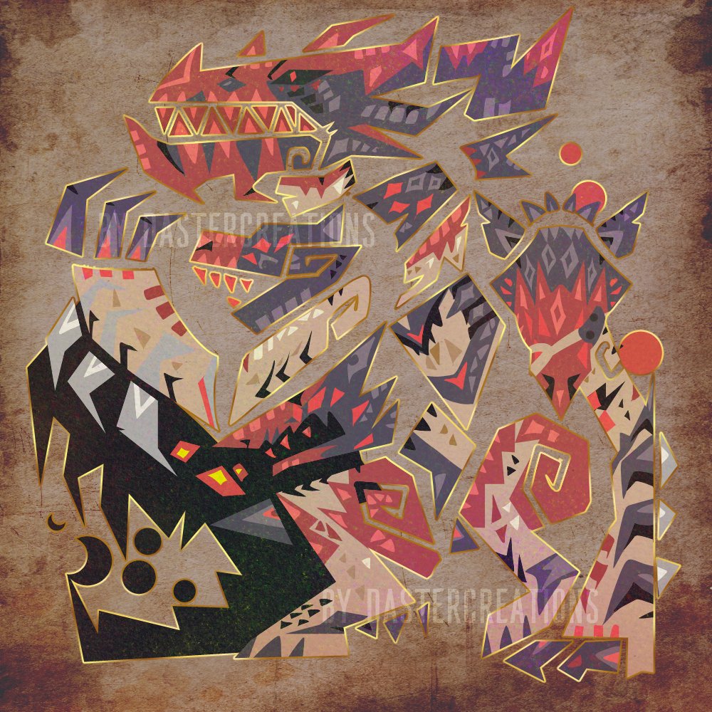 DasterCreations's tweet photo. Monster Hunter icon - Voruna
Voruna - the Wolf  
#warframe #warframefanart #playwarframe #MonsterHunter https://t.co/uNRSQ4j1uP