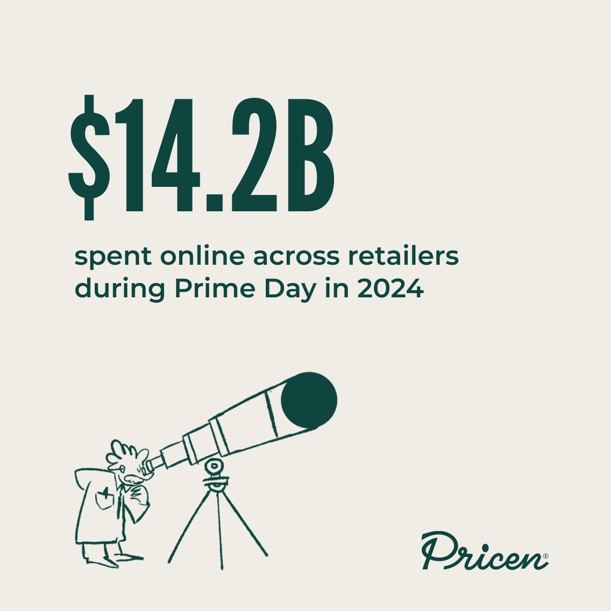 pricensoftware's tweet photo. Last year, shoppers spent $7.2 b online on Prime Day  1 alone, with many retailers outside Amazon capturing the surge. 
👉 Prime Day is an opportunity not just for Amazon, but for any brand ready with the right promotional strategy. https://t.co/xpLZTF8NpX