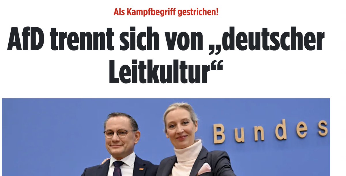 AfD light?

Die AfD befindet sich mal wieder in einer ihrer regelmäßig wiederkehrenden defensiven Phasen.
Die Lage ist m.E. ziemlich klar:

👉🏻Bei der letzten Wahl war die AfD mit einem klaren Kurs so erfolgreich, dass es den Mächtigen Angst machte 
Jetzt signalisiert man ihr, wie