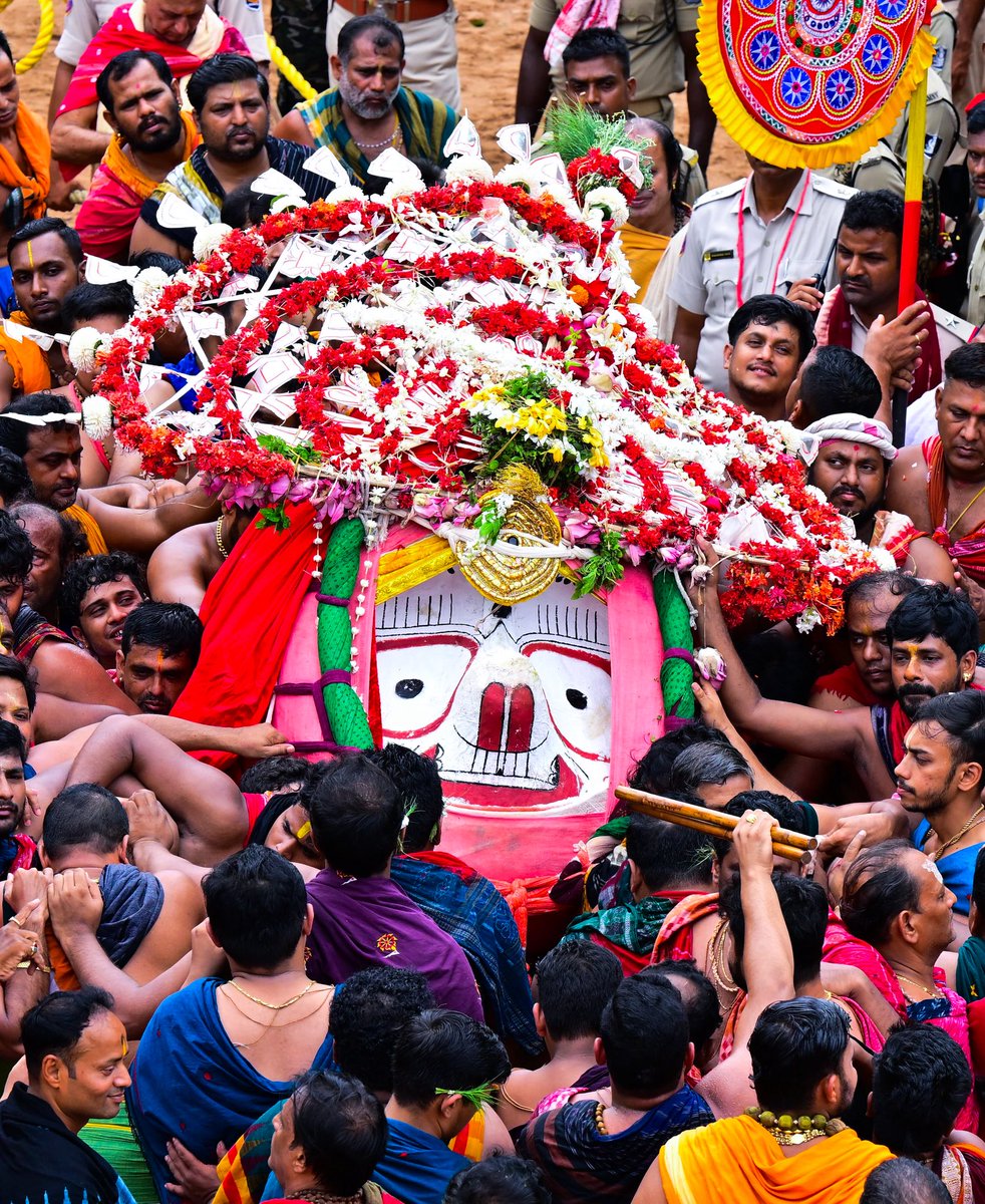 sambitswaraj's tweet photo. जय जगन्नाथ 🙏

#BahudaJatra https://t.co/72QrvUm9ev