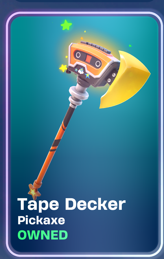 IsPJInTheShop's tweet image. No
Her pickaxe is back though
169 days since last appearance