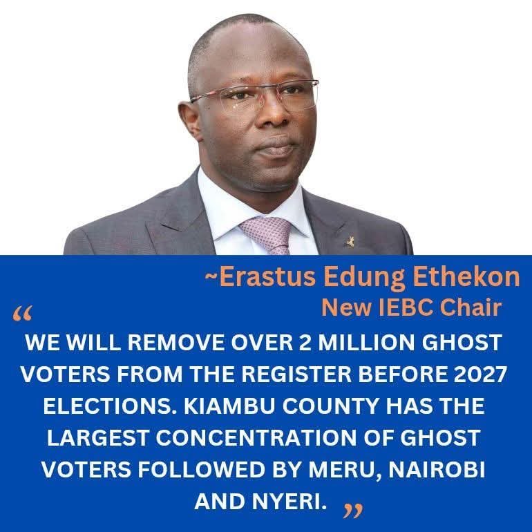 Haha, jaribu 

Umbwa!

Try the ethnic profiling in the name of expunging Ghost voters,

2007 mlileta vita but Kikuyus (Kibaki) still carried the day 

Oya, they might arrest me for saying this but bro,

Wacha 2027 tupigane ile mzuri, tuheshimiane 

B'coz hii madharau imezidi