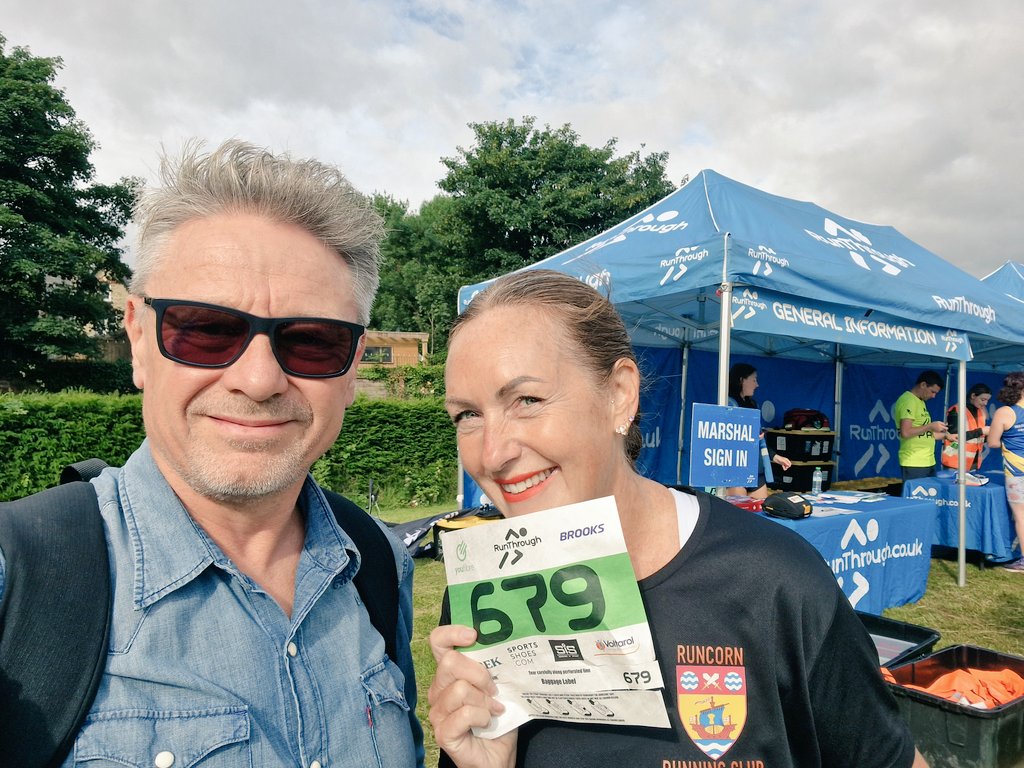 Good luck Angela and everyone running in my beautiful Stanley Park today 💙👍👌